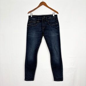 R13 Jean Boy Skinny Howell Indigo Size 27 Made in Italy Women’s